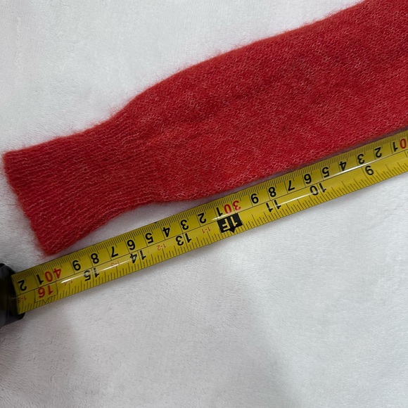 Madewell Orange Alpaca Blend V Neck Cardigan – Size XXS - Picture 8 of 12